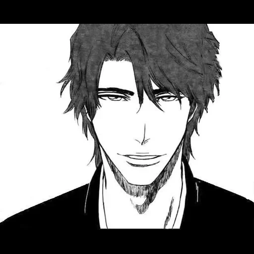 aizen, anime de blanqueador, manga de anime, chicos de anime, personajes de anime