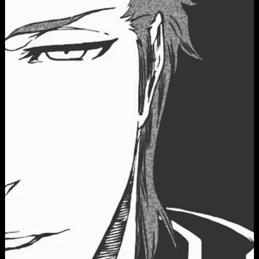 mangá, manga blich, personagens de anime, manga aizen blich, perfil de mangá blich