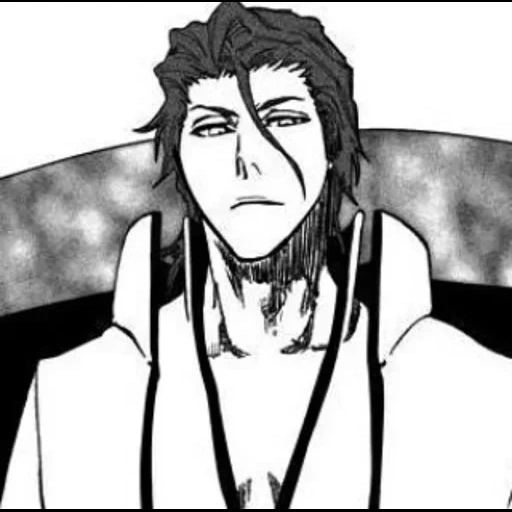 claquement, aizen, anime de javel, osook aizen, coloriage blich aizen