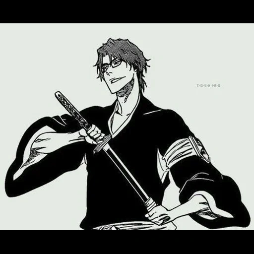 blich, soske aizen, manga hisagi blich, seni hisagi blich kira, letnan aizen sawsk