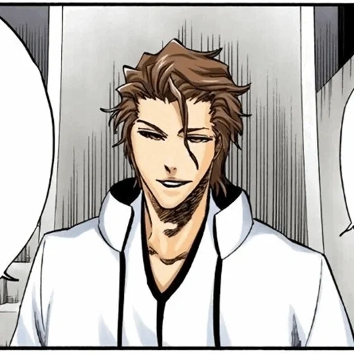 anime, aizen, humain, personnages d'anime, sketches anime blic aizen