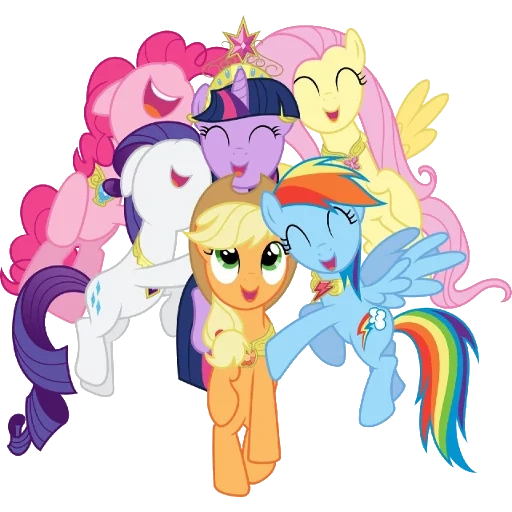 пони, pony, mane 6, маленькие пони, дружба это чудо