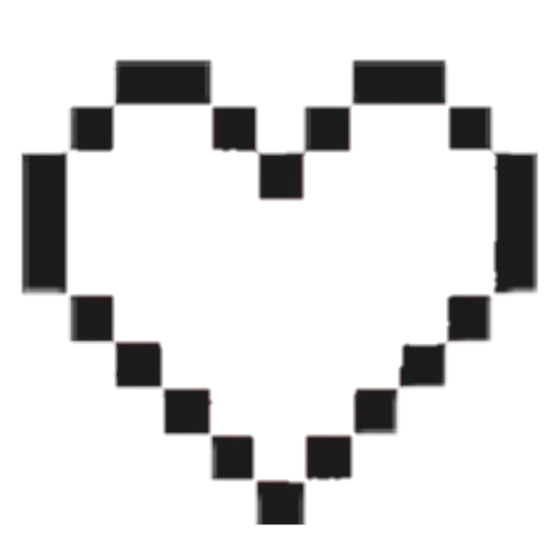 il cuore dei pixel, il cuore è pixel, cuore pixel, icona del pixel del cuore, cuore pixel con uno sfondo trasparente