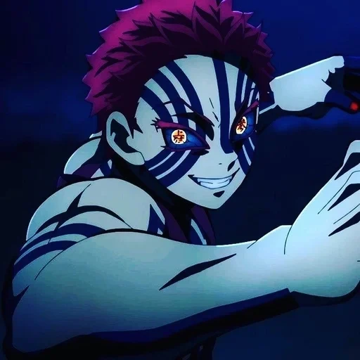 anime, naruto, diavolo anime, demon slayer kimetsu no yaiba, anime lama anatomia demone