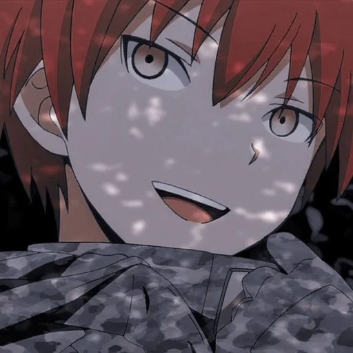 clase de asesinos, karma akaban, karma akabane, karma akabane, karma akaban está avergonzado