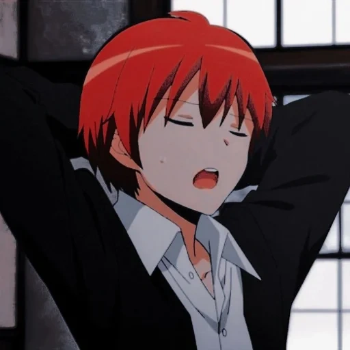 anime boy, killer, karma akabane, das karma von akaba, die killerklasse von karma akabane