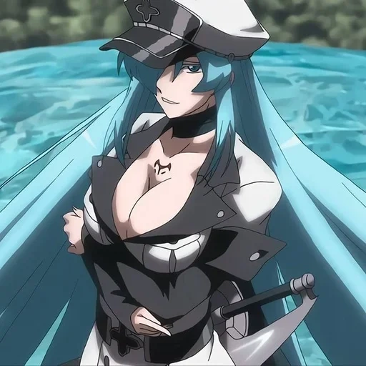 эсдес, убийца акаме эсдес, akame ga kill эсдес, esdeath akame ga kill, убийца акаме генерал эсдес