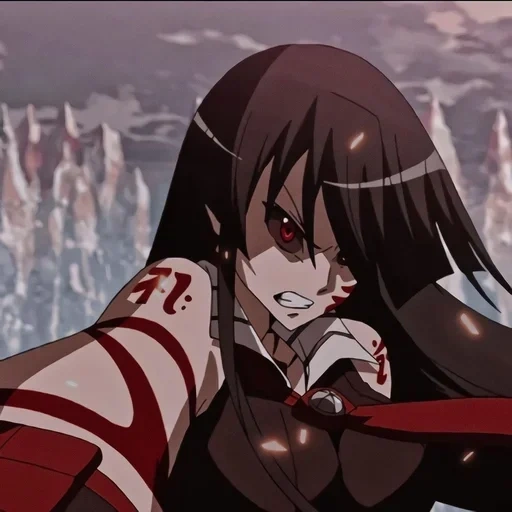 акаме, akame ga, акаме демон, убийца акаме, akame ga kill akame