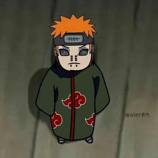 naruto, naruto payne, mini akatsuki, chibi akatsuki, i personaggi dell'anime naruto