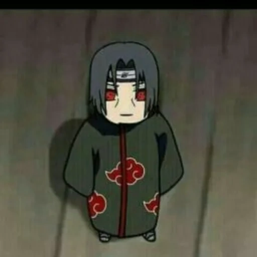 чиби итачи, мини акацуки, итачи акацуки, itachi naruto, список отрицательных персонажей наруто