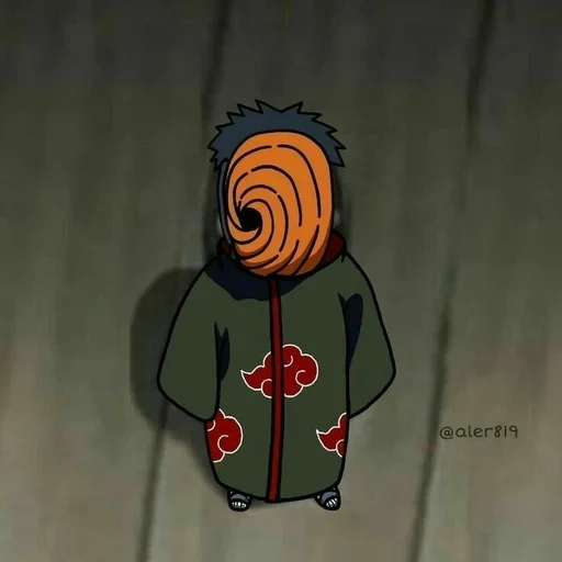 mini akatsuki, akatsuki toby, uchiha obito, mini neji itachi, mini neji akatsuki toby