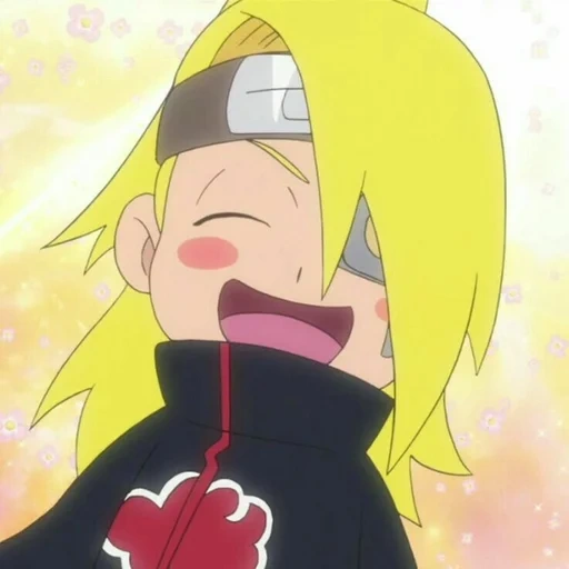 deidara, deidara chibi, naruto deidara, akatsuki deidara, chibi naruto deidara