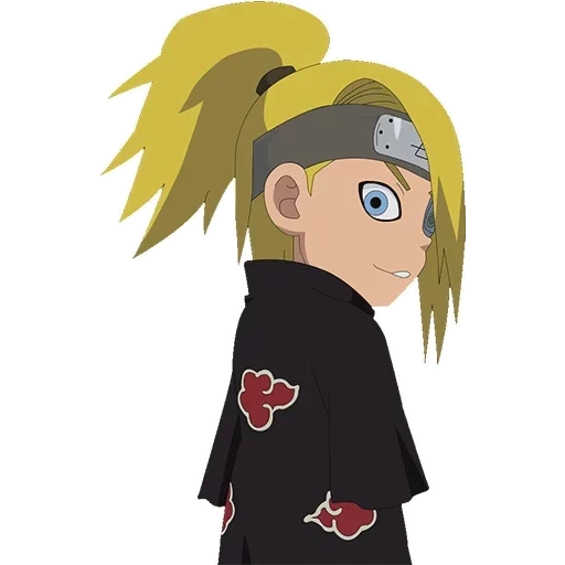 deidara chibi, deidara chibby, naruto deidara, deidara chibi art, naruto akatsuki deidara