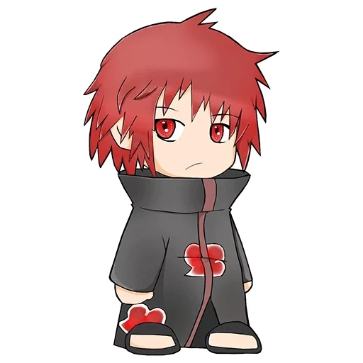 sasori chibi, chibi akatsuki, sasori akatsuki, sasori chibi è caro, akatsuki chibi sasori