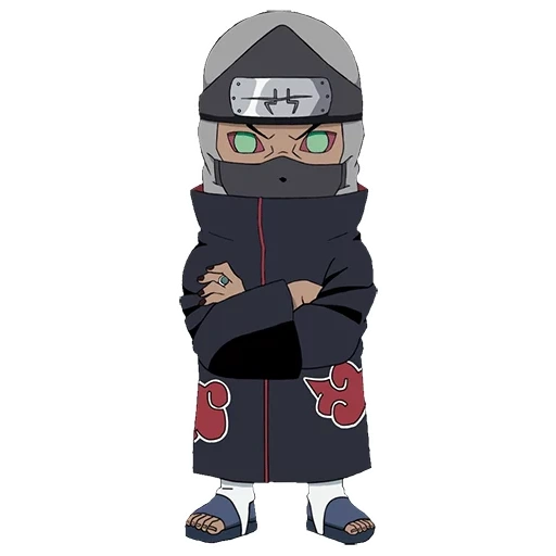 chibi kakuzu, akatsuki kakuzu, akatsuki chibi kakuzu, naruto akatsuki kakuzu, mini neji akatsuki toby