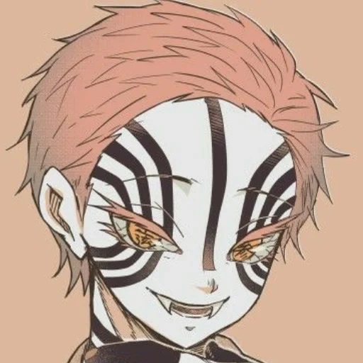 manga acra, acra kimetsu, desenhos de anime, personagens de anime, esboços dos personagens anime