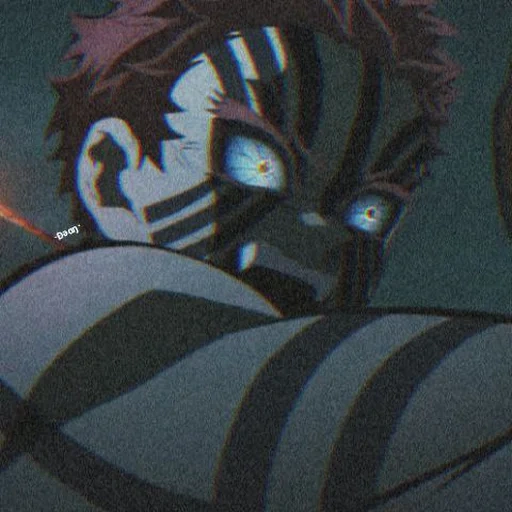 animación caliente, corta la cuchilla del diablo, animación akaza kimetsu yaiba, la cuchilla del personaje disecciona al diablo