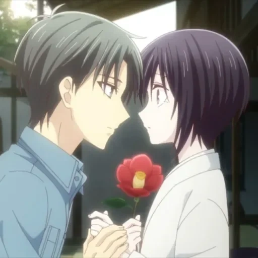 anime, первая любовь, какеру корзинка фруктов, лучшая мире первая любовь, хатори сома корзинка фруктов