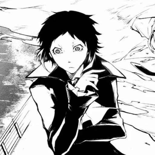 akutagawa drive, ryunoske akutagawa, grandes perros callejeros, akutagawa ryunoske color de ojos, ryunoske akutagawa de perros errantes