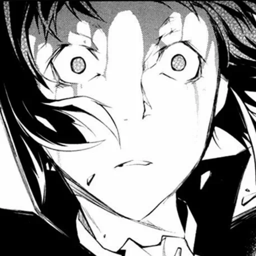 picture, from stray dogs, manga great wandering, akutagawa ryunoske manga, akutagawa ryunoske screenshots