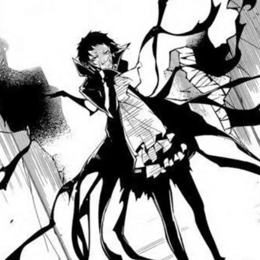 des chiens errants, ryunoske akutagawa, grands chiens errants, akutagawa ryunoske vampire, manga grand chiens errants