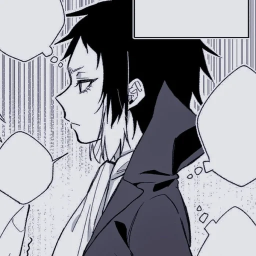 akutagawa, ryunosuke akutagawa, ryunosuke akutagawa, taizaiji akutagawa dojinishi, capture d'écran du manga akutagawa ryunosuke