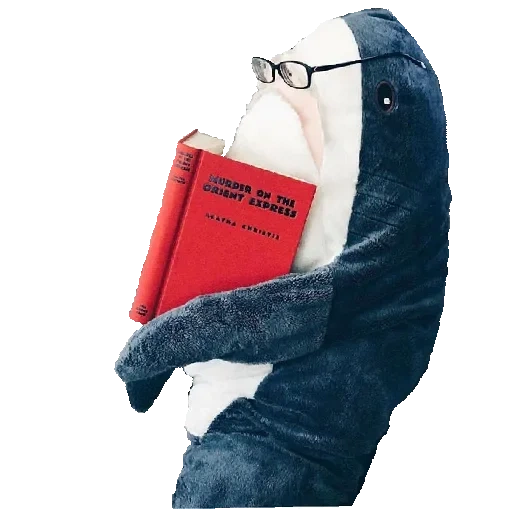 buku catatan, hiu ikei, hiu ikei 100 cm, shark ikea blochei asli