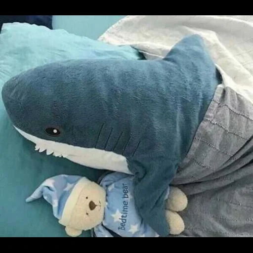 ikea shark, buluo sea shark, ikea bulohai shark, ikea shark toys, plush shark flea