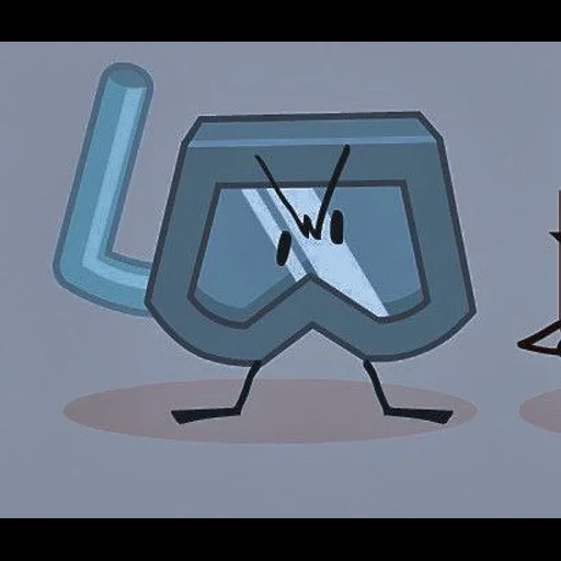 bfb, аниме, bfb funny, bfb team ice cube, battle for bfdi tree