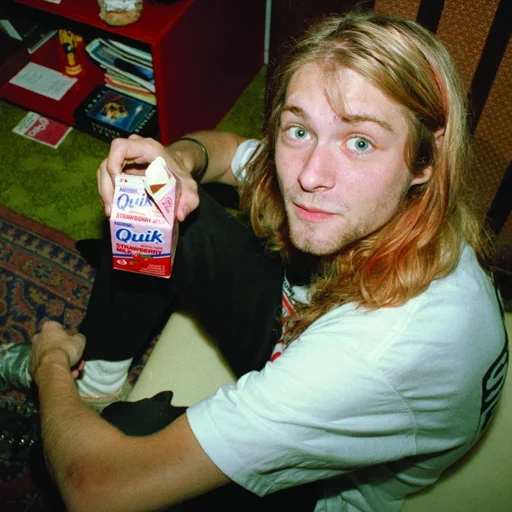 anak laki-laki, egor letov, kurt cobain, kurt cobain 90 an, kurt cobain nirvana