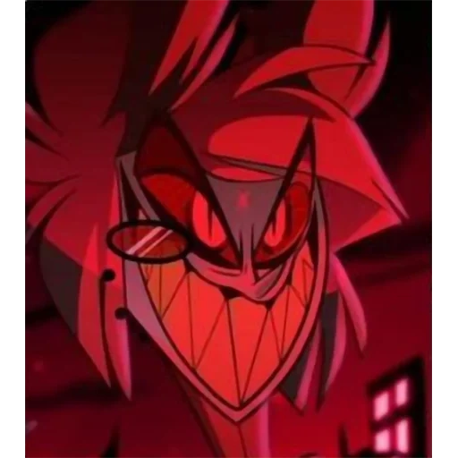 hotel khazbin, alastor radio demon, hotel hazbin alastor, alister hotel khazbin, alastor hotel hazbin screenshot