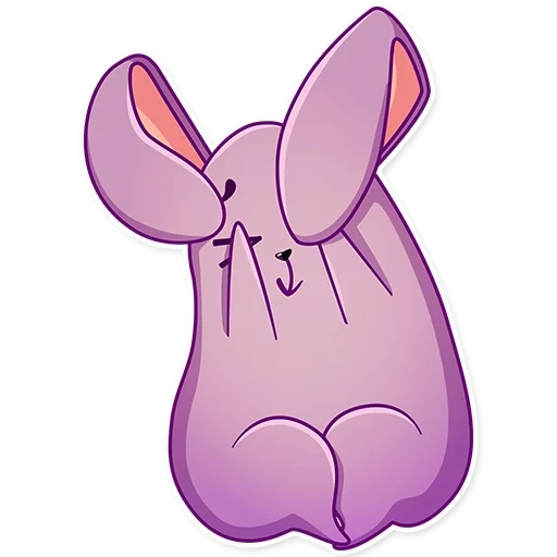 coniglio, coniglio e coniglietto, modello di coniglio, coniglio rosa, cartoon rabbit