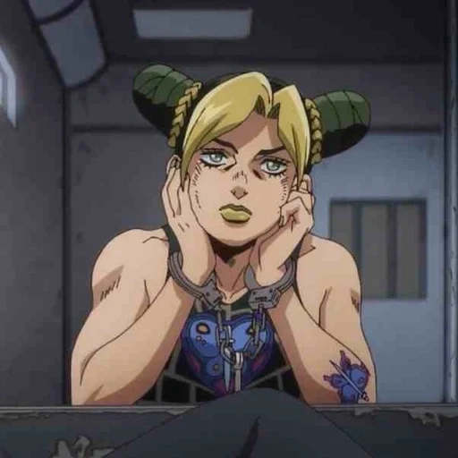 anime jojo, jojo stone, jojo stone ocean, jojo temporada 6 jolin, jojo stone ocean