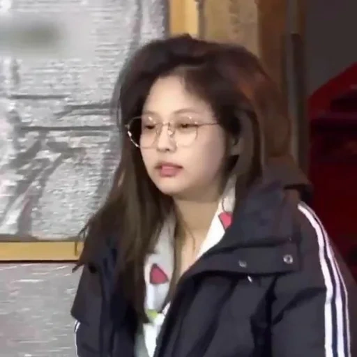 jennie, junge frau, schwarzrosa, jenny kim, blackpink jennie