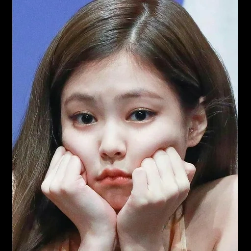 kim jisu, jenny kim, jenny kim cheeks, jennie blackpink, orang korea itu cantik