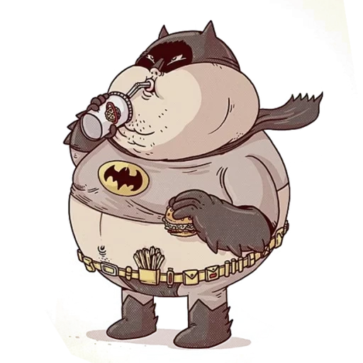 kucing gemuk, kucing gemuk, seni kucing gemuk, kartun tebal, alex solis superheroi fat