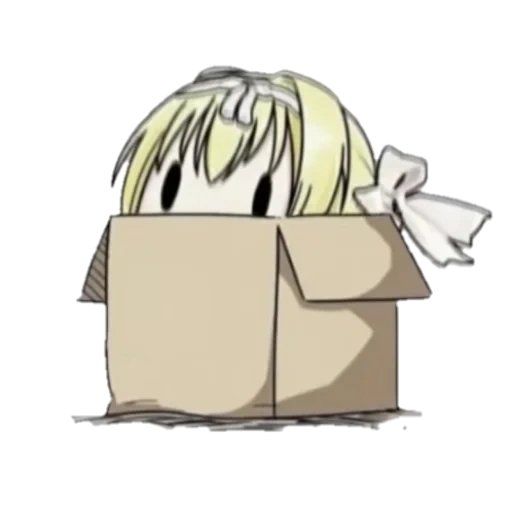 аниме, рисунок, аниме мемы, kantai in box, аниме коробка