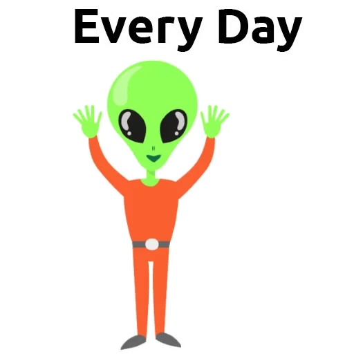 extraterrestres, extraterrestres, émotion extraterrestre, alien vert, alien fond transparent