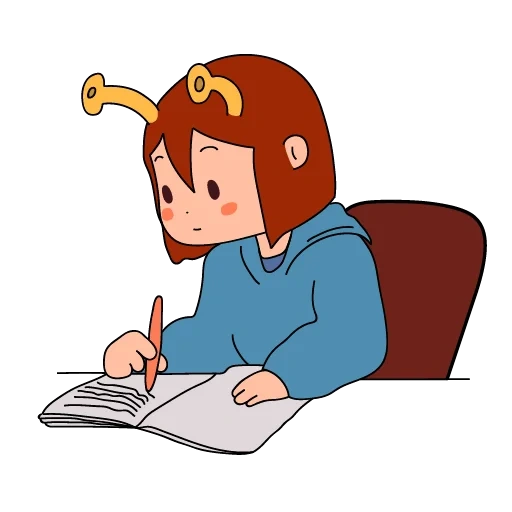 buku catatan, animator claire