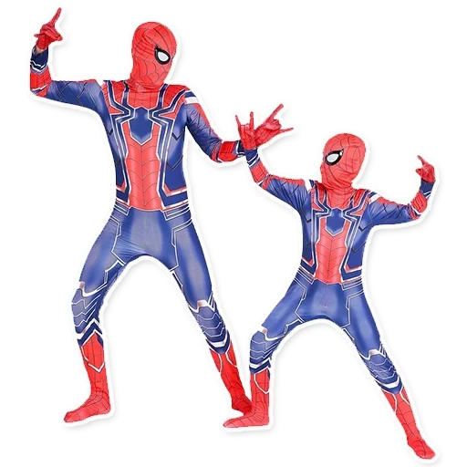 spider-man, spider-man set, spider-man wrought iron set, spider-man boy set, carnival costume spider-man spider-man 2004007850017