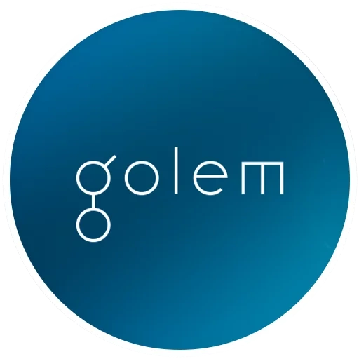 logo, young woman, cryptocurrency, golem crypto, logos of companies