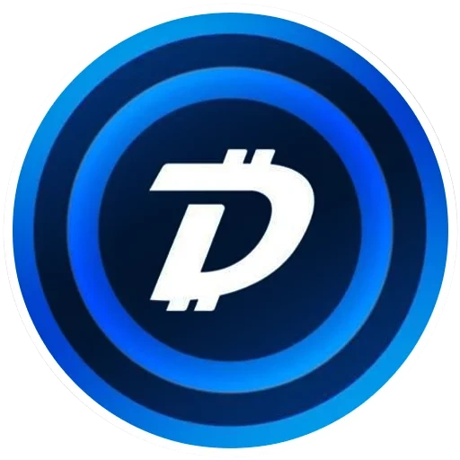 логотип, digibyte, crypto coin, криптовалюта, digibyte криптовалюта значок