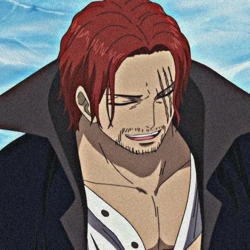 shanks, shanks red film, cartoon characters, the strongest cartoon character
