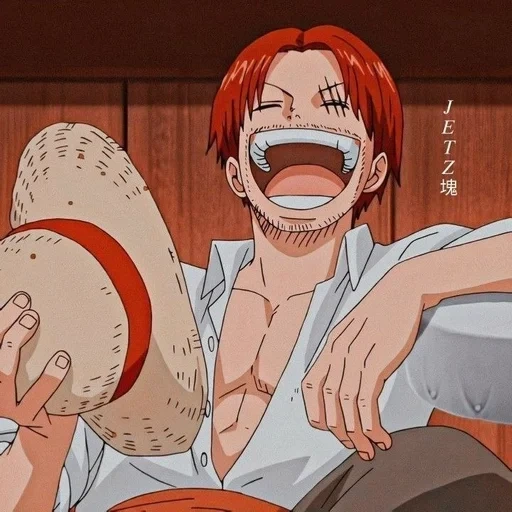 une pièce, chanks baggi, shanks oncle luffy, van pis shanks luffy, shanks anime moments