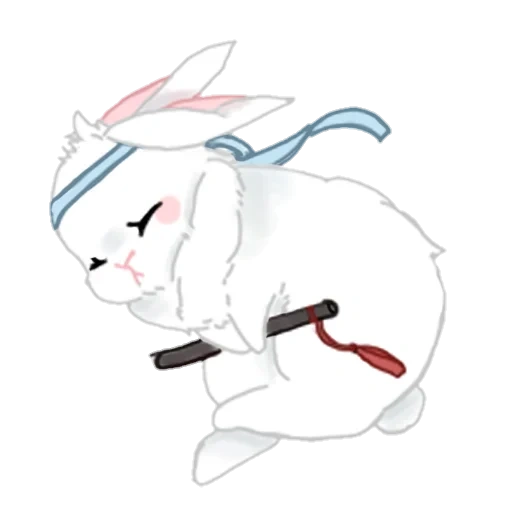 anime lindo, animales de anime, anime lindos dibujos, anime animales lindos, maestro del culto al diablo de conejos