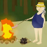 humano, menina, desenho animado da otan, um menino, episódio 23 de segurança contra incêndio de roy