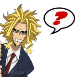 ALL MIGHT @STIKERFORALL