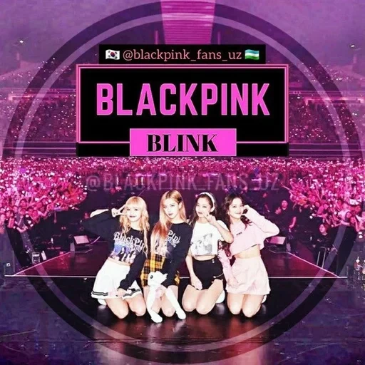rosa nero, blinks blackpink, gruppo blackpink, blackpink vlive ot4, sfondo blackpink lampeggiante