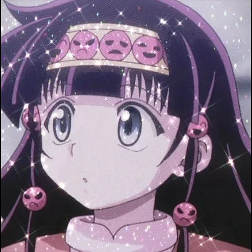 alluka zoldik, alluka zoldyck, anime characters, hunter x hunter 3