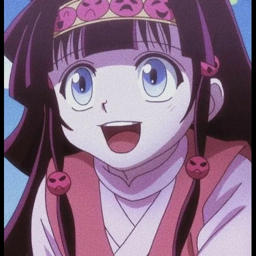 aluca, alluca zoldick, alluka zoldyck, alluka zoldik malvado, hunter x hunter 3